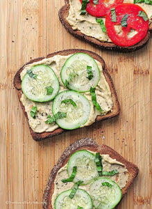 Bonnie Plants Burpless Hybrid Cucumber sandwich
