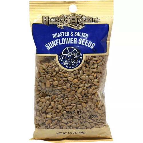 Bazzini Roasted and Salted Sunflower Seeds 5.5 oz