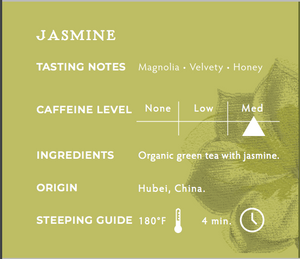 La Colombe Jasmine Green Tea Ingredients