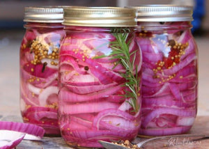 Bonnie Plants Sweet Red Onion pickled