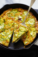 Load image into Gallery viewer, Bonnie Plants Black Beauty Zucchini frittata